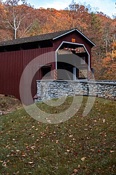 The Colemanville Covered Bridge photo