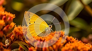 Orange Sulfur Butterfly photo