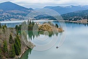 Colibita Lake, Bistrita Nasaud county, Transylvania, Romania