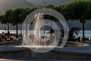 Colico fountain italy photo