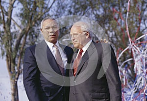 Colin Powell and Cheney