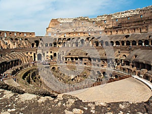 Coliseo de Roma, interior