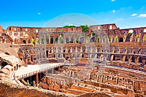 Coliseum. Ancient, beautiful, incredible Rome