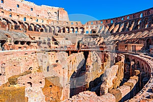 Coliseum. Ancient, beautiful, incredible Rome