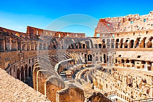 Coliseum. Ancient, beautiful, incredible Rome