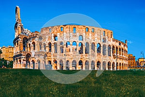 Coliseum. Ancient, beautiful, incredible Rome