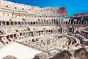 Coliseum. Ancient, beautiful, incredible Rome