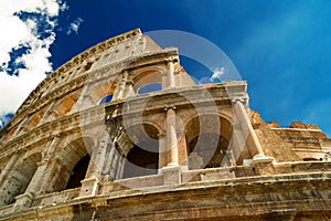 Coliseum closeup, Rome