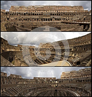 Coliseum collage