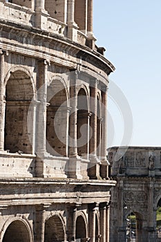 Coliseum during the day