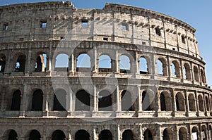 Coliseum during the day