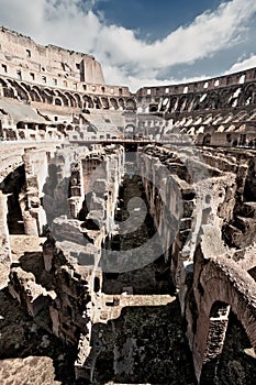 Coliseum from the inside