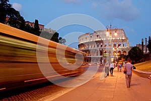 Coliseum in Itally Rome