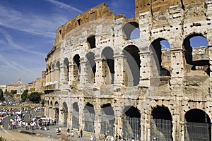 Coliseum in Italy Rome