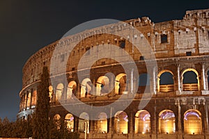 Coliseum Night (Colosseo - Rome - Italy)