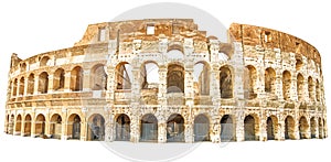 Coliseum Rome isolated