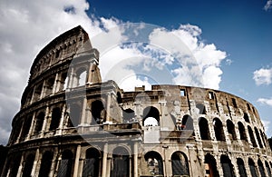Coliseum in Rome, Italy