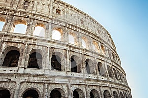 Coliseum in Rome, Italy