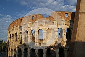 Colisseum in the morning