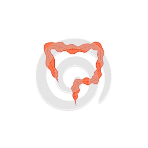 Colitis icon vector design illustration