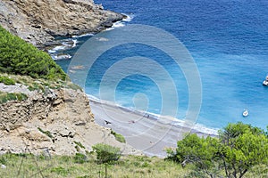 Coll Baix beach in mallorca