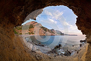 Coll Baix beach near Alcudia, Mallorca, Spain