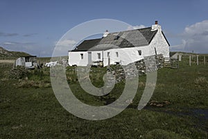 Coll, a white cottage