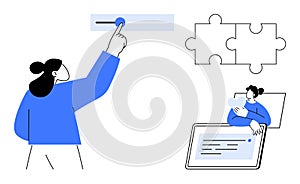 Teamwork and Problem Solving Through Digital Tools and Collaboration