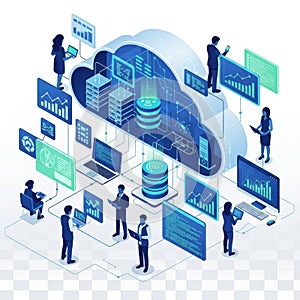 Collaborative cloud computing network with data integration