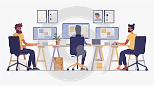 Collaborative Computer Programming: Software Engineers Brainstorming and Developing App Programs Together