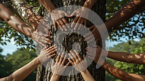 Multicultural Unity for Nature Conservation - Hands on Tree