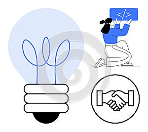 Collaborative Growth in Technology Through Innovation, Coding, and Partnership