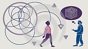 Collaborative Idea Generation: Innovation Team Brainstorming, vector design Generative AI