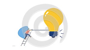 Collaborative Idea Generation Vector for Teamwork, vector design Generative AI