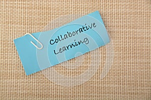 Collaborative learning is an educational approach in which students, often working in groups or teams, actively engage with their