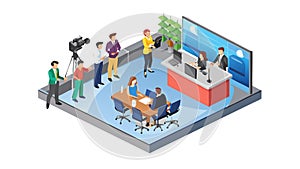 Collaborative Office Space: Teamwork, Productivity, and Modern Work, vector design Generative AI