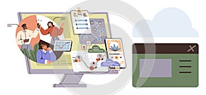 Collaborative Online Workspace with Task Management and Data Visualization Tools