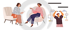 Collaborative Problem-Solving with Discussion and Process Visualization