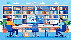 Collaborative Research in Library Setting