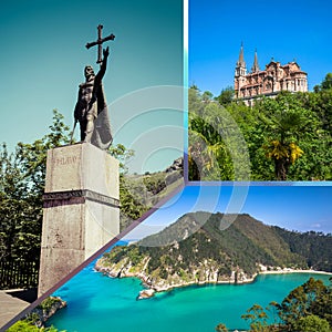 Collage of Asturias Spain Europe