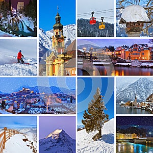 Collage of Austria images