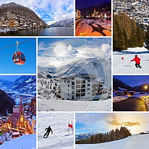 Collage of Austria images