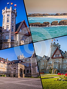 Collage of Cantabria Spain.