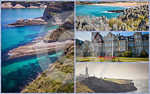 Collage of Cantabria Spain.