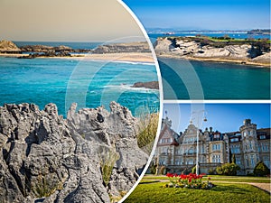 Collage of Cantabria Spain.