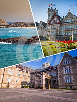 Collage of Cantabria Spain.