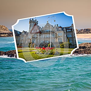 Collage of Cantabria Spain.