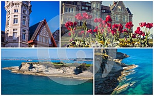 Collage of Cantabria Spain.