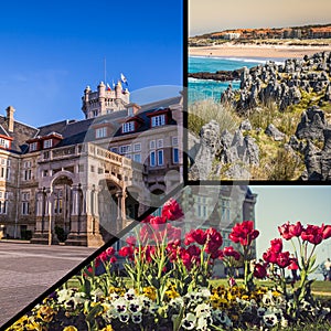 Collage of Cantabria Spain.