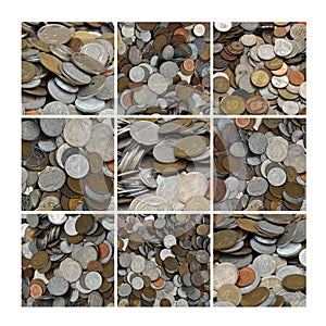 Collage of Coins